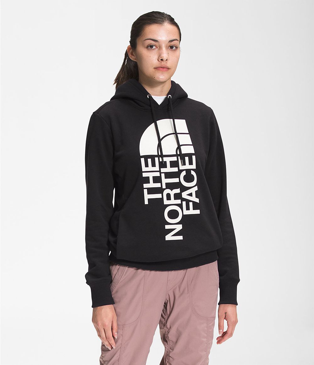 The North Face Trivert Pullover Kapuzenpullover Damen - Schwarz CH-449GGDP